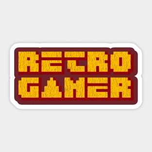 Retro Gamer Sticker